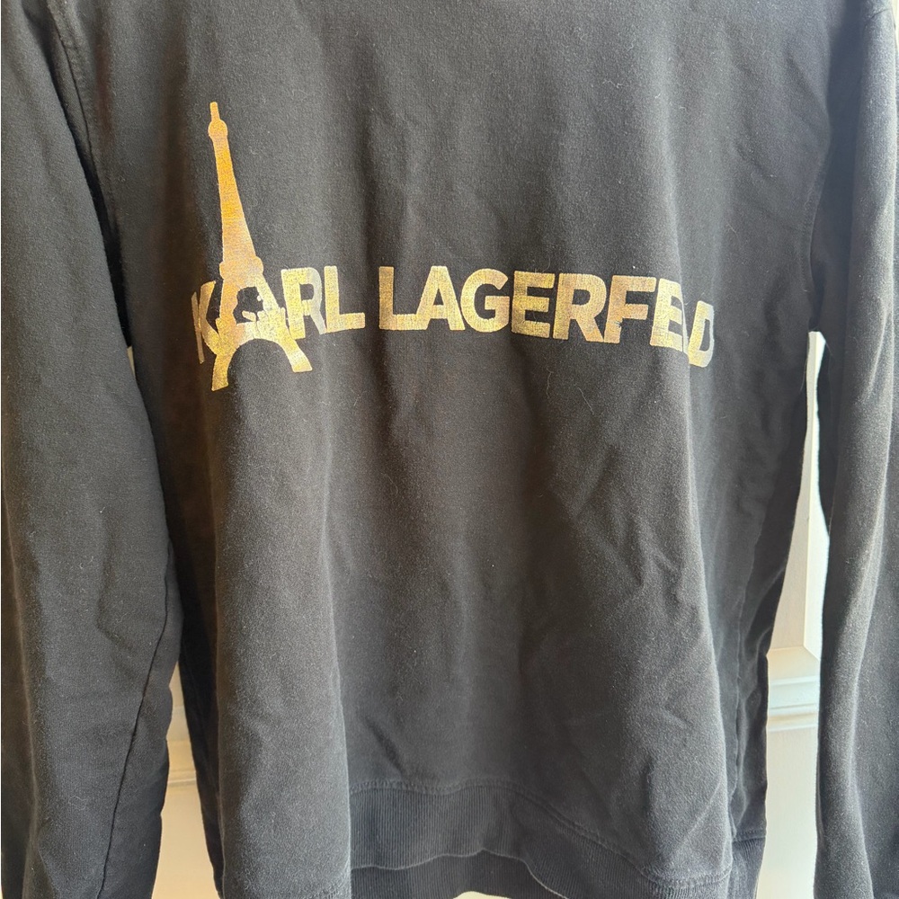 Karl Lagerfeld Black Label Crewneck Sweatshirt